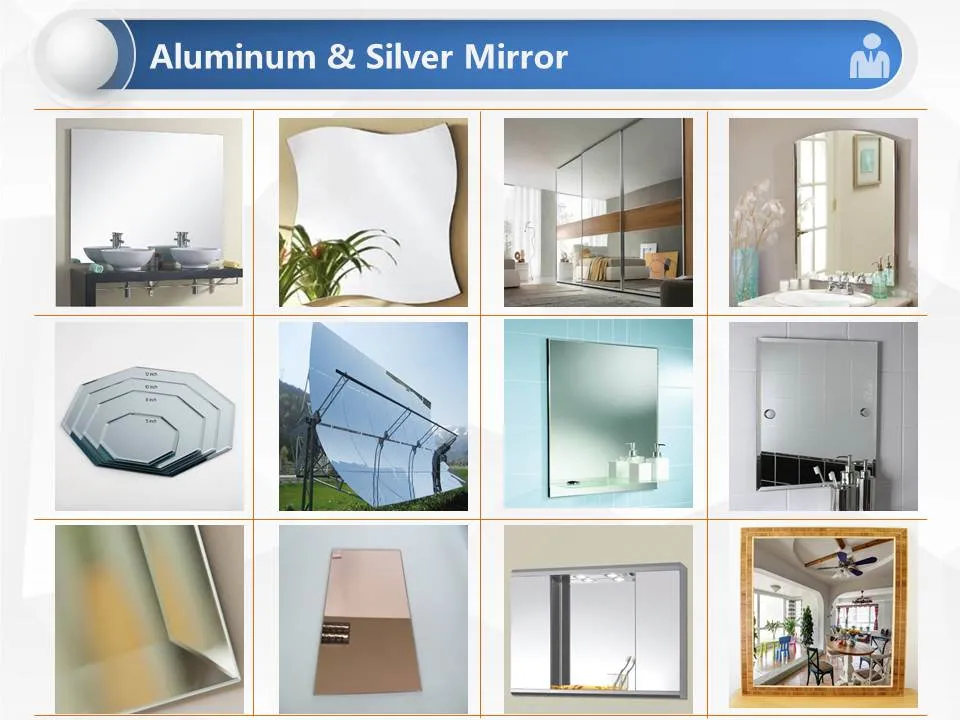 Colored Clear Crystal Bronze Grey Black Tinted Dark Blue Reflective and Photo Frame Float Building Glass